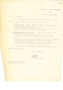 Emile Paisnel's court records, copyright Jersey Archives
